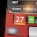 A digital display screen showing a casino betting interface, with text prompting to hurry bets and a highlighted number 27 in red. There are options for betting amounts and a 'share bets' button.